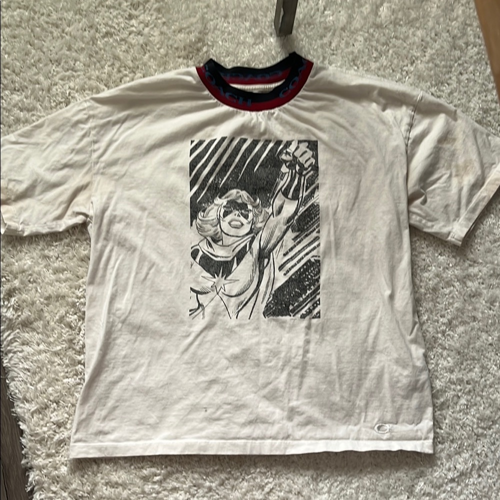 Coach x Marvel White T-Shirt